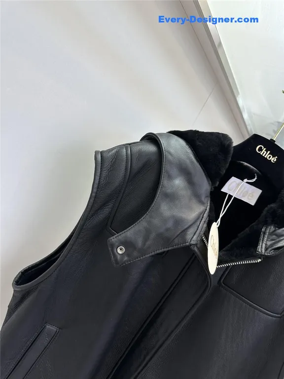 Chloé shearling vest